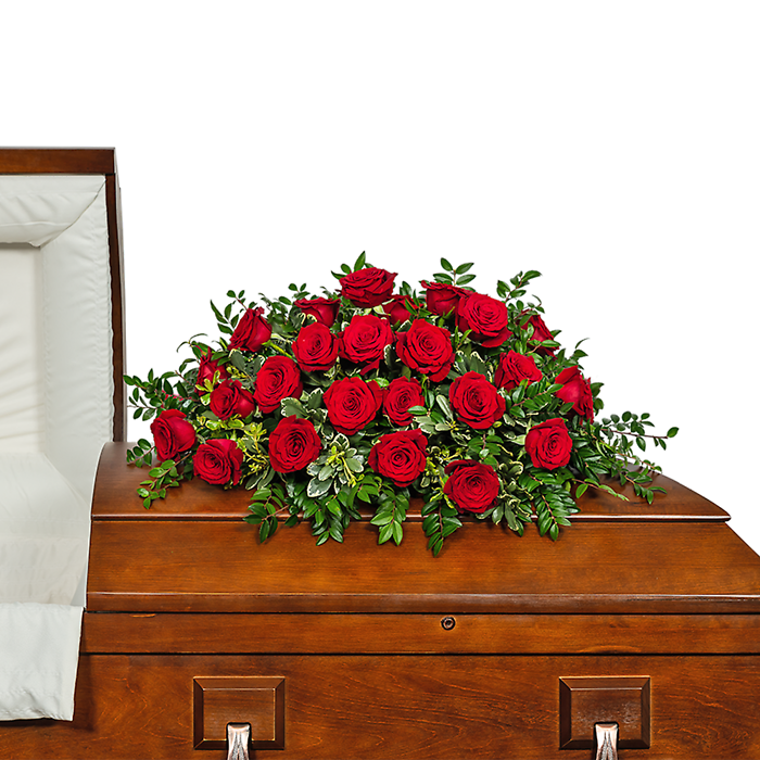 24 Rose Casket Spray