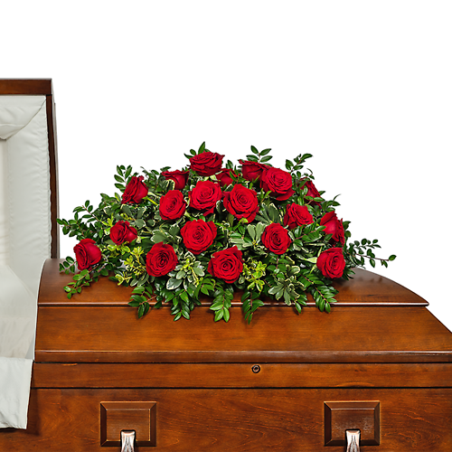 18 Rose Casket Spray